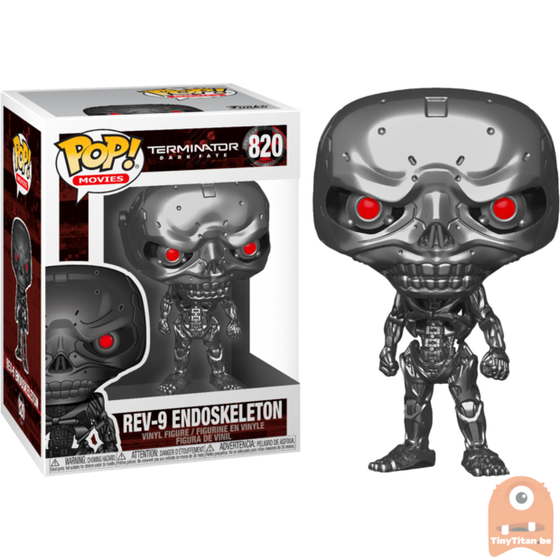 POP! Movies REV-9 Endoskeleton #820 Terminator Dark Fate