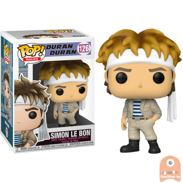 POP! ROCKS Simon Le Bon #126 Duran Duran