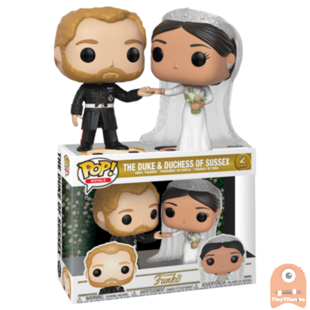 POP! Royals Family - Duke &amp; Duchess of Sussex Pop! Vinyl Figure 2-Pack