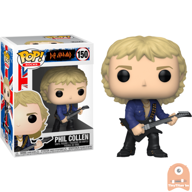 POP! ROCKS Phil Collen #150 Def Leppard 