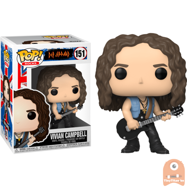 POP! ROCKS Vivian Campbell #151 Def Leppard 