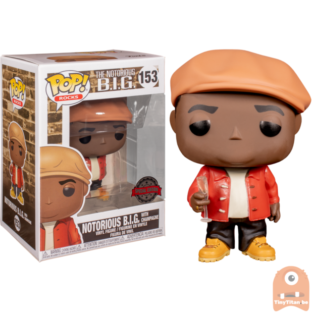 POP! ROCKS Notorious B.I.G. Big Poppa #153 Notorious B.I.G. - Exclusive