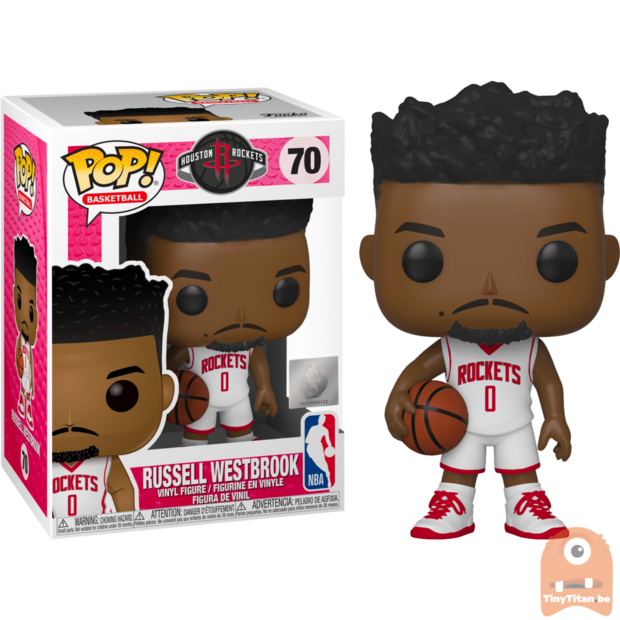 POP! Sports Russell Westbrook - Houston Rockets #70 NBA