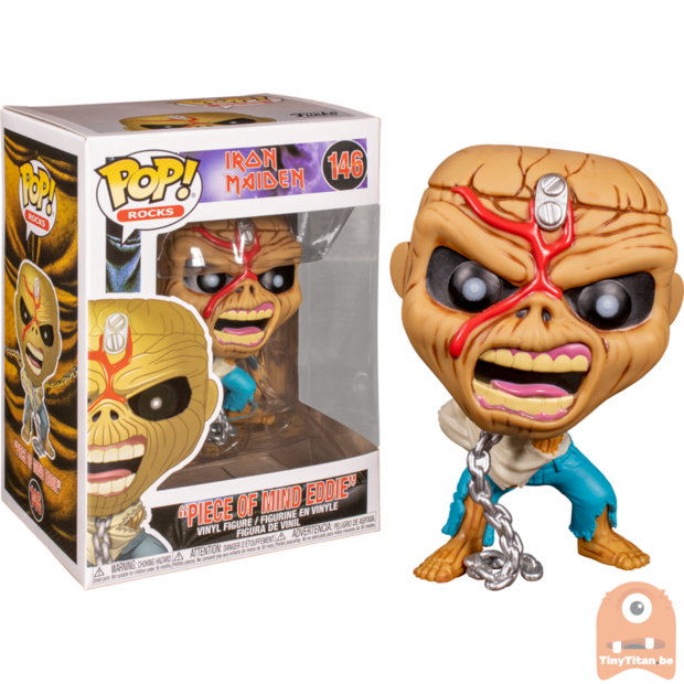 POP! Rocks iron maiden - Piece of Mind Eddie #146