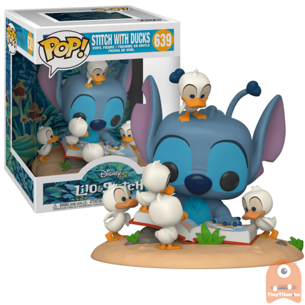 POP! Disney Deluxe Stitch with Ducks #639 Lilo &amp; Stitch - Exclusive