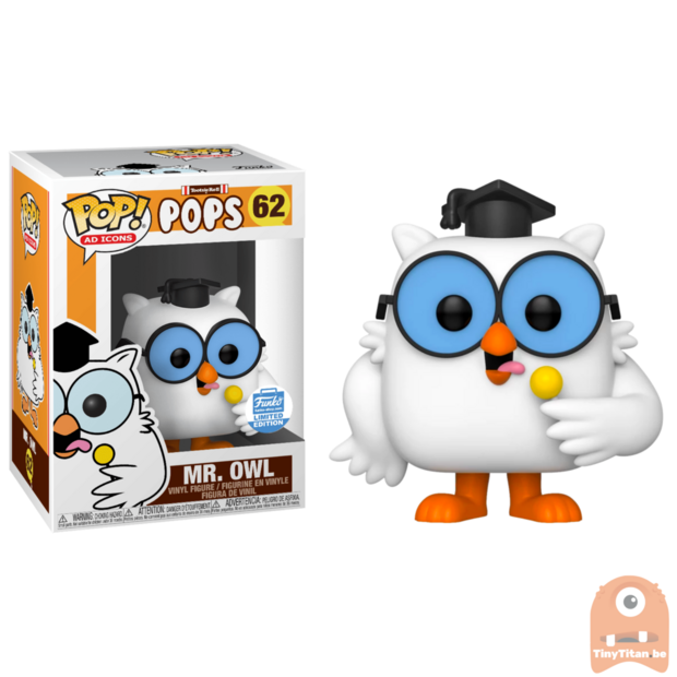 POP! Ad icons Mr. Owl #62 Tootsie Roll - Funko Shop Exclusive