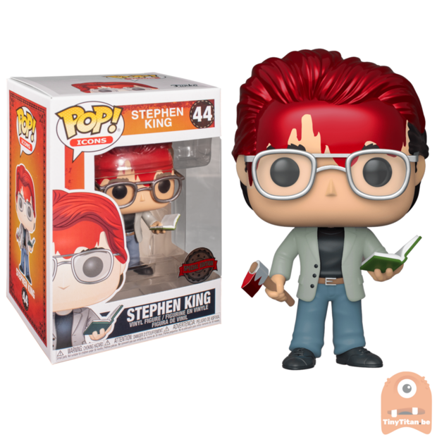 POP! Icons Stephen King Book and Axe #44 Exclusive 
