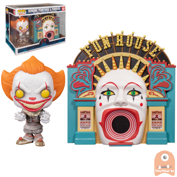 POP! Movies TOWN Demonic pennywise With Funhouse #10 It 2 