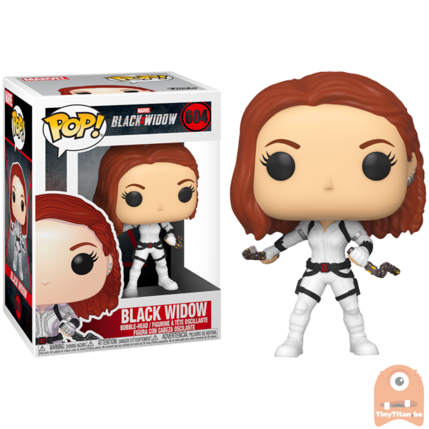 POP! Marvel Black Widow in White Suit #604 Black Widow 
