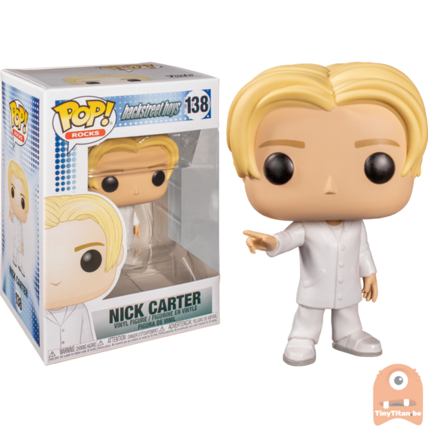 POP! Rocks Nick Carter #138 Backstreet Boys 