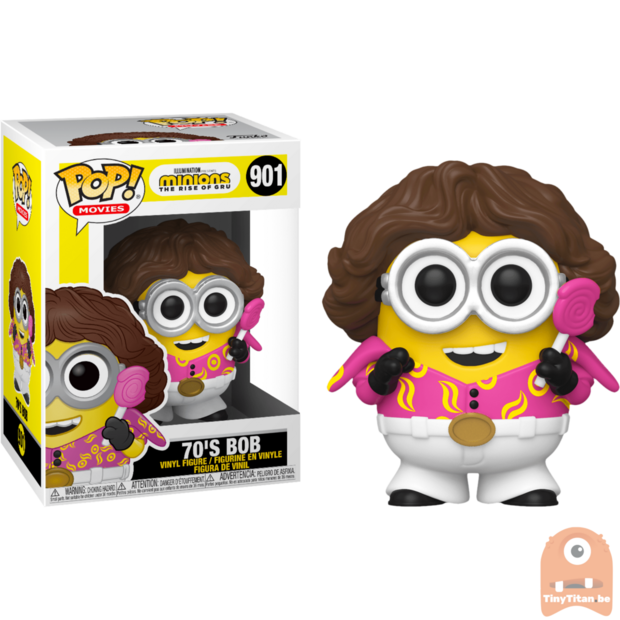 POP! Movies 70's Bob #901 Minions The Rise of Gru