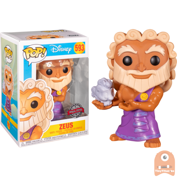 POP! Disney Zeus w/ Cloud Pegasus #593 Hercules - Exclusive