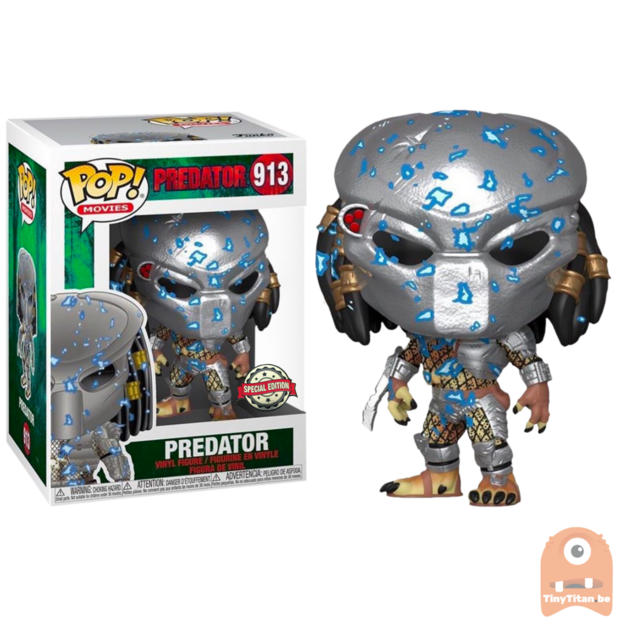 POP! Movies Predator with Electric Blue Armour #913 Exclusive
