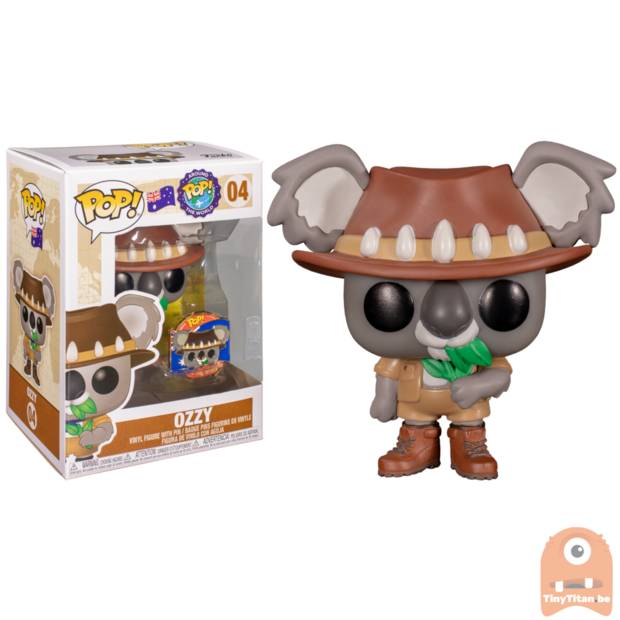 POP! Ozzy The Koala w/ Collector Pin Australia #04 Around The World Exclusive