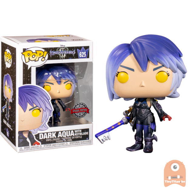 POP! Disney Dark Aqua w/ Keyblade #625 Kingdom Hearts Exclusive