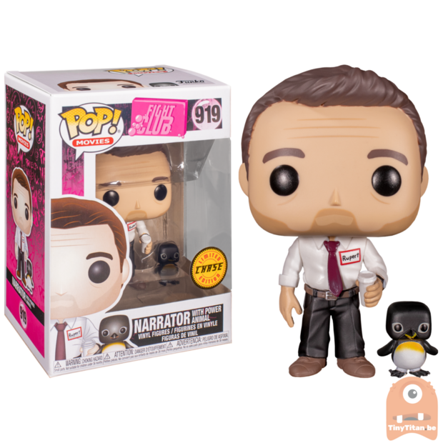POP! Movies Narrator w/ Animal Power #919 Fight Club - CHASE