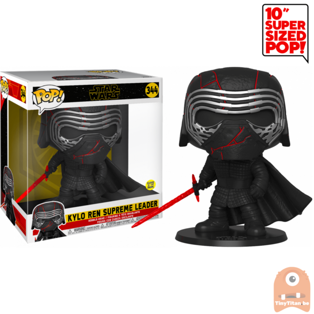 POP! Star Wars Kylo Ren GITD 10 INCH #344 The Rise Of Skywalker