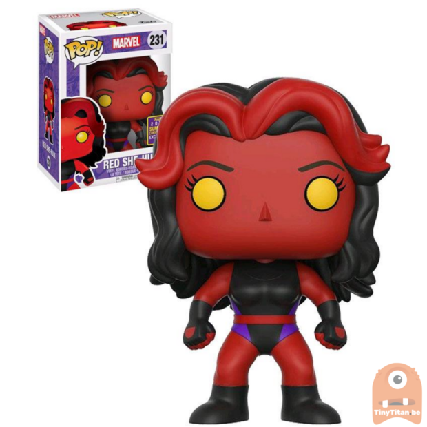 POP! Marvel Red She-Hulk #231 SDCC Excl.