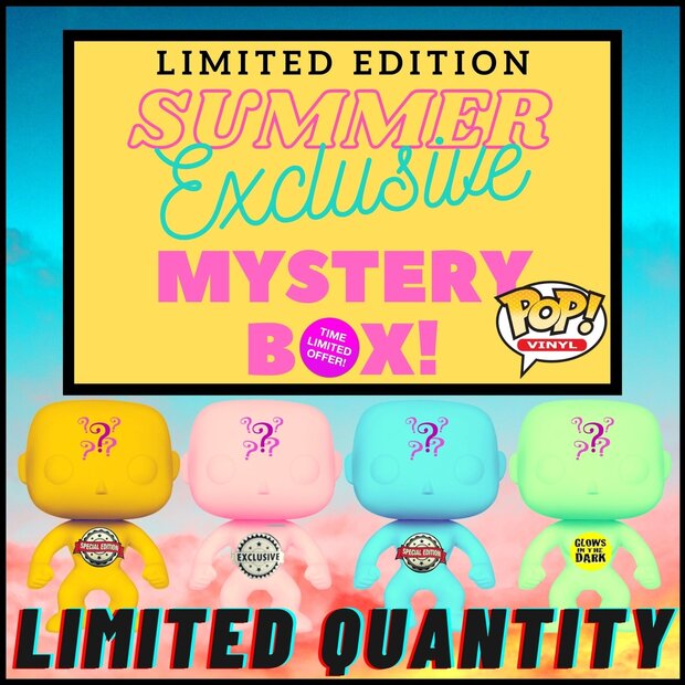 The 4 Mystery POP! Summer Exclusive Box Limited Edition