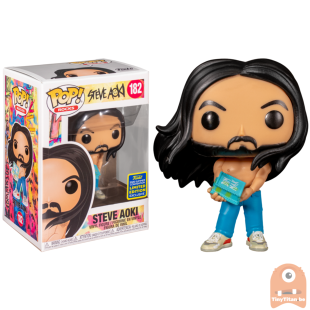POP! Rocks Steve Aoki #182 SDCC Exclusive