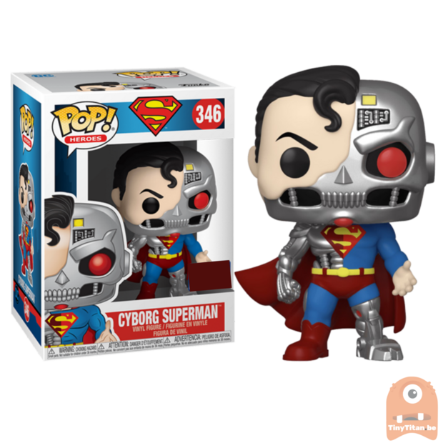 POP! Heroes Cyborg Superman #346 SDCC Exclusive