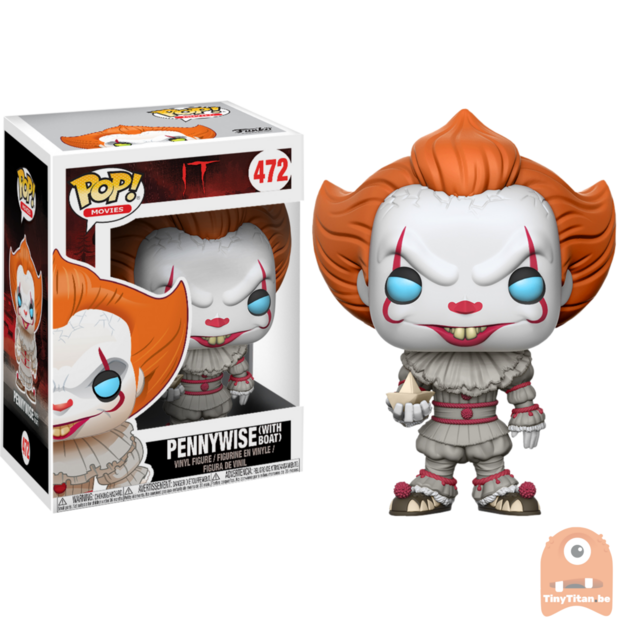Funko POP! Movies Pennywise (With Boat) 472 IT 