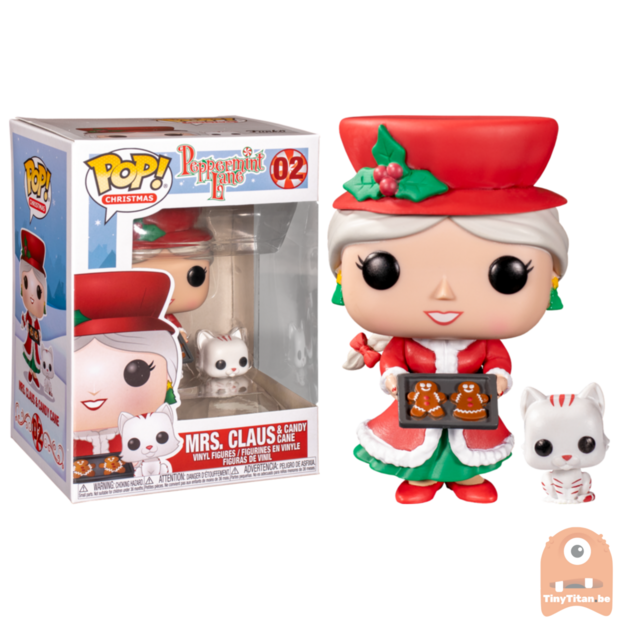 POP! Christmas Mrs. Santa Claus &amp; Candy Cane #02 peppermint Lane