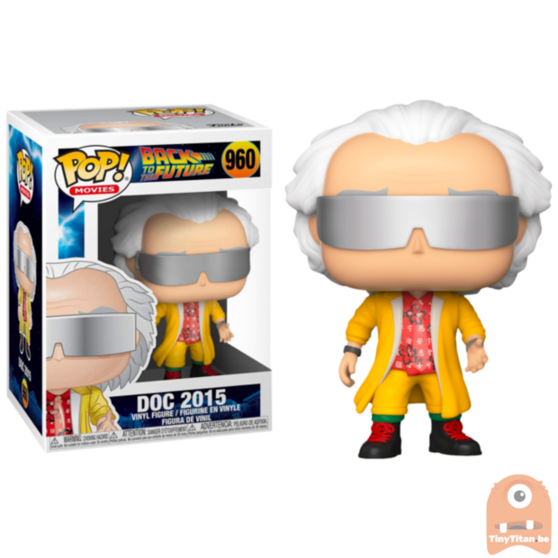 POP! Movies Doc 2015 w/ Glasses #960 Back to the Future