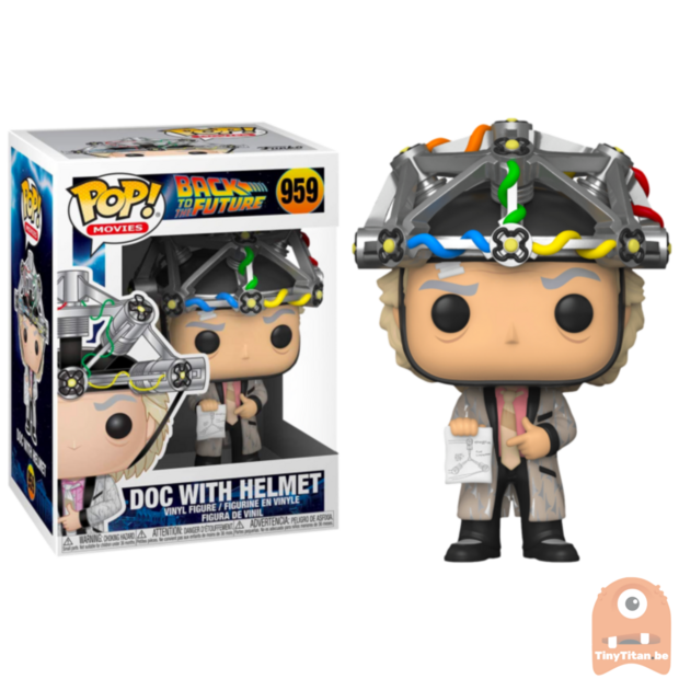 POP! Movies Doc w/ Helmet #959 Back to the Future