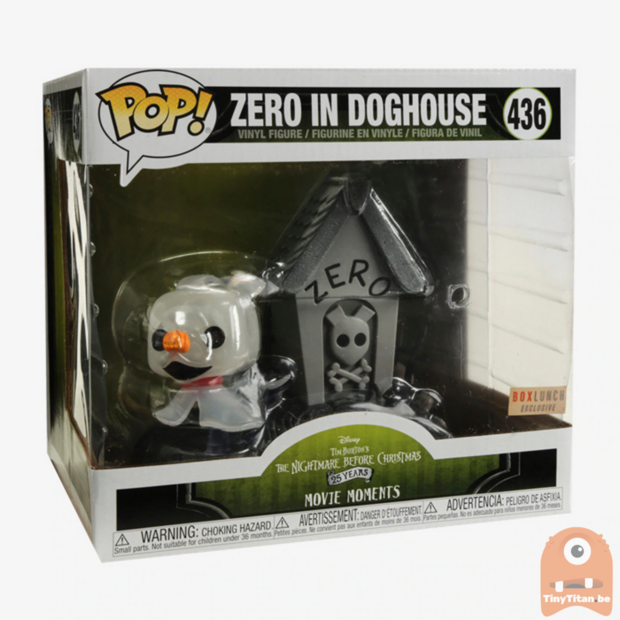 POP! Disney Zero in DogHouse Movie Moment #436 Nightmare before Christmas Exclusive