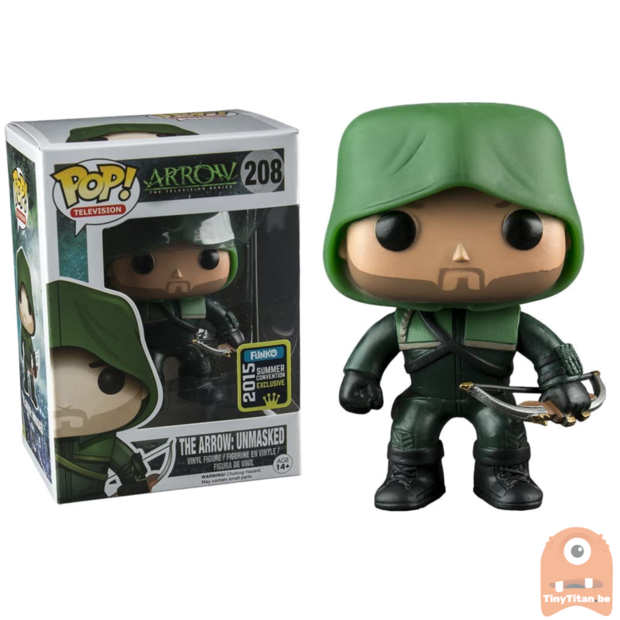 POP! Television The Arrow Unmaksed #208 SDCC Exclusive Arrow