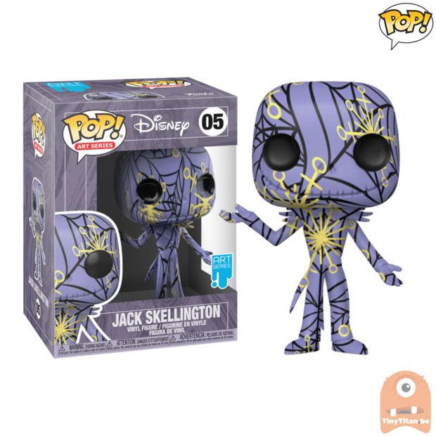 POP! Disney Artist Series Jack Skellington w/ Case #05 The Nightmare Before Christmas Exclusive