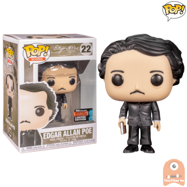 POP! Icons Edgar Allan Poe w/ Book #22 NYCC Exclusive
