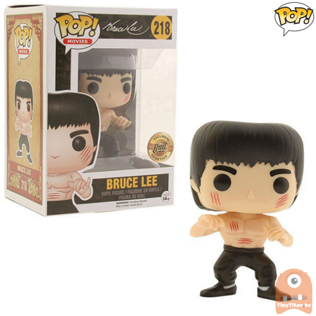 POP! Movies Bruce Lee Black Pants - Enter The Dragon #218 Exclusive