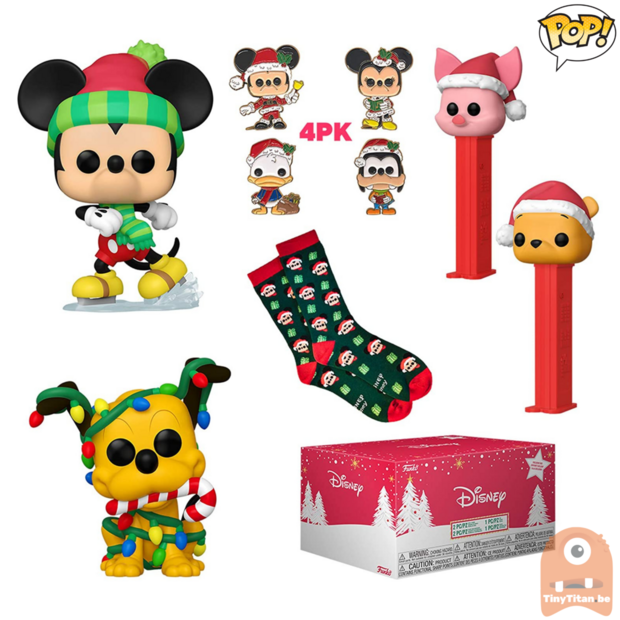 Funko Disney Holiday Collectors Box w/ 2 Pop! Exclusive