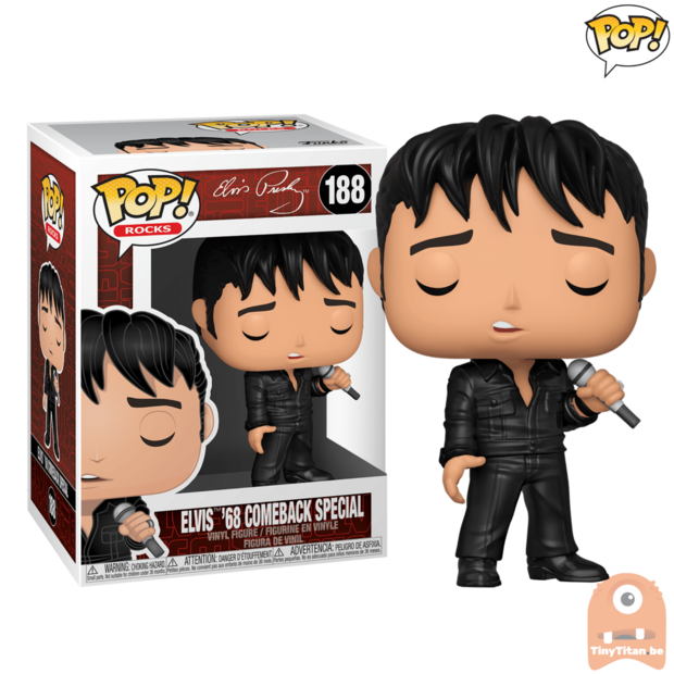 POP! Rock Elvis Presley '68 Comeback Special #188
