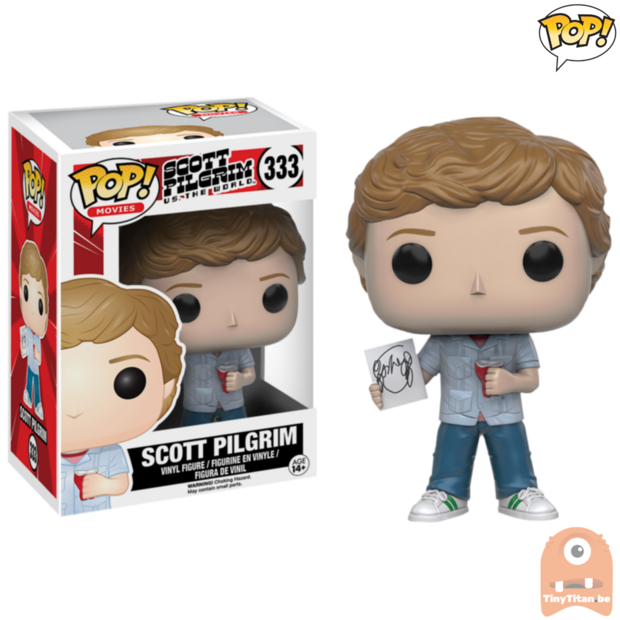 POP! Movies Scott Pilgrim #333 Vaulted - Grade 9.5