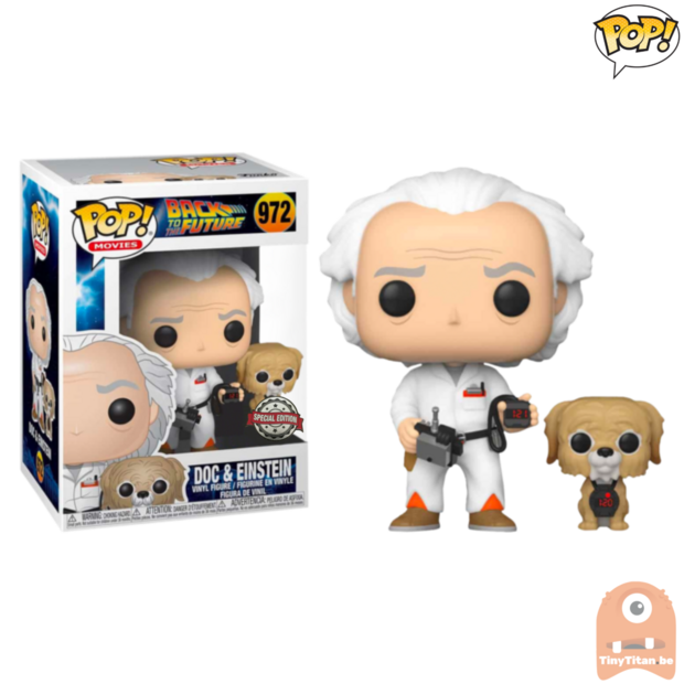POP! Movies Doc &amp; Einstein #972 Back to the Future Exclusive