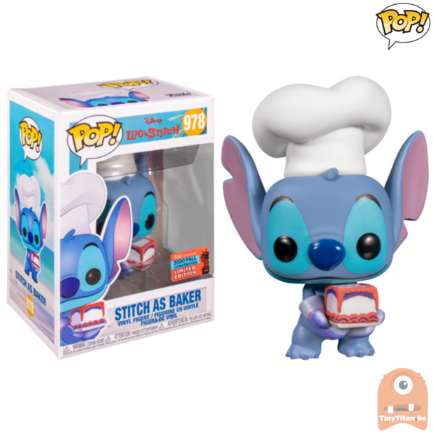 POP! Disney Stitch as Baker #978 Lilo &amp; Stitch Exclusive