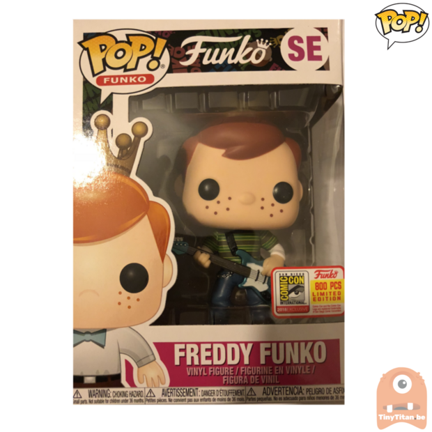 POP! Funko Freddy Funko Kurt Cobain SE SDCC 2018 LE800PCS Exclusive