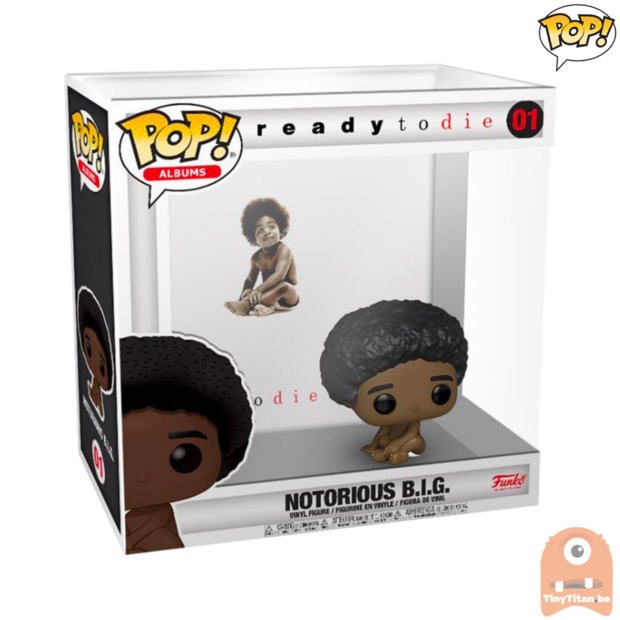 POP! Rocks Albums: Notorious B.I.G. - Ready To Die #01 /w Case 
