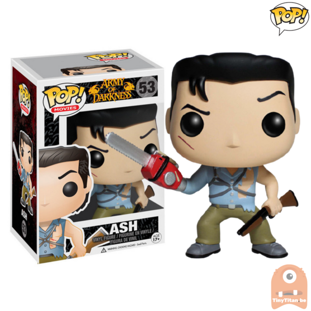 POP! Movies Ash #53 Army Of Darkness Vaulted
