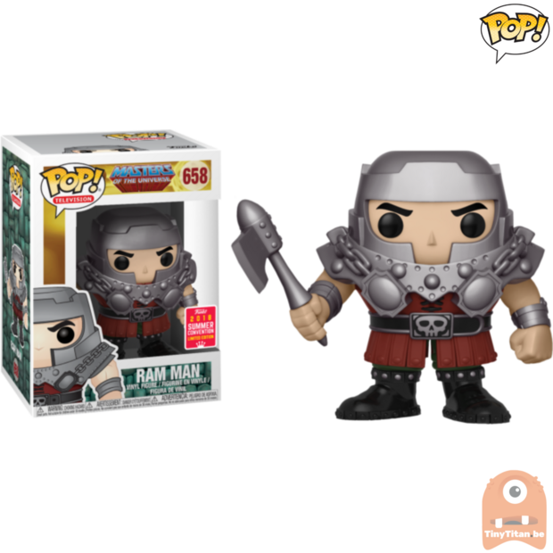 POP! Television Ram Man #658 Masters of the Universe Exclusive SDCC 