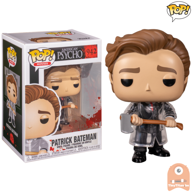 POP! Movies Patrick Bateman w/ Axe #942 American Psycho 