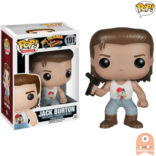 POP! Movies Jack Burton #151 Big Trouble in Little China - Vaulted