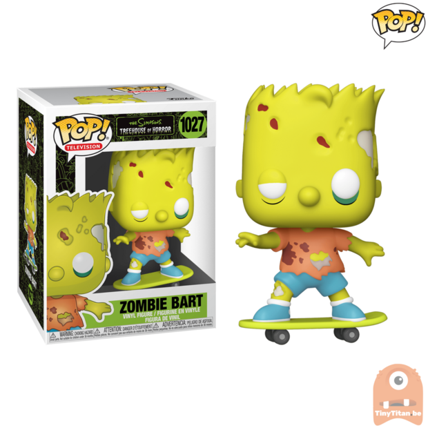 POP! TV Zombie bart #1027 The Simpsons Treehouse of Horror