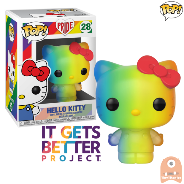 POP! Animation Hello Kitty  Rainbow #28 Pride 2020 