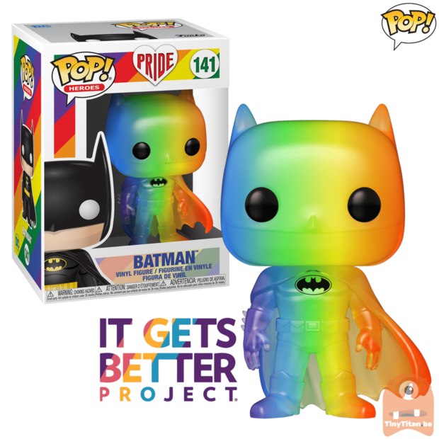 POP! Heroes Batman Rainbow #141 Pride 2020 