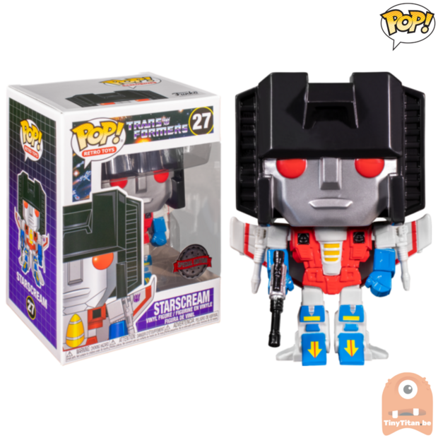 POP! Retro Toys Starscream #27 Transformers Exclusive 