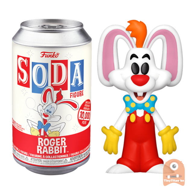 Vinyl Soda Figure Who Framed Roger Rabbit - Roger Rabbit - LE 10000 Pcs